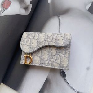 Dior Saddle Card Holder
